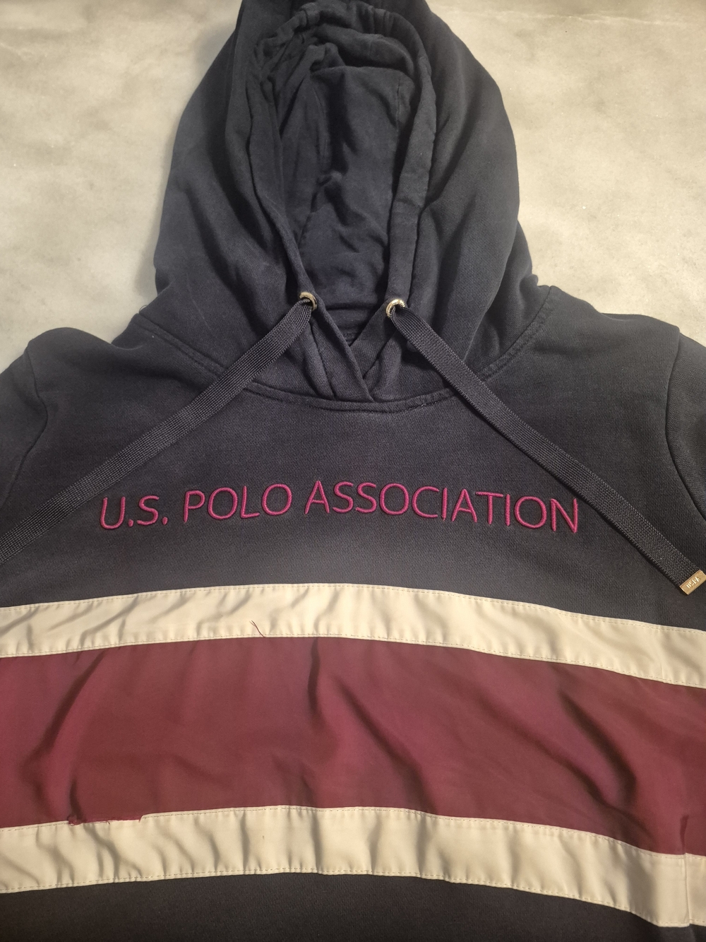 U.S. Polo Assn. Dark Navy Pullover Hoodie